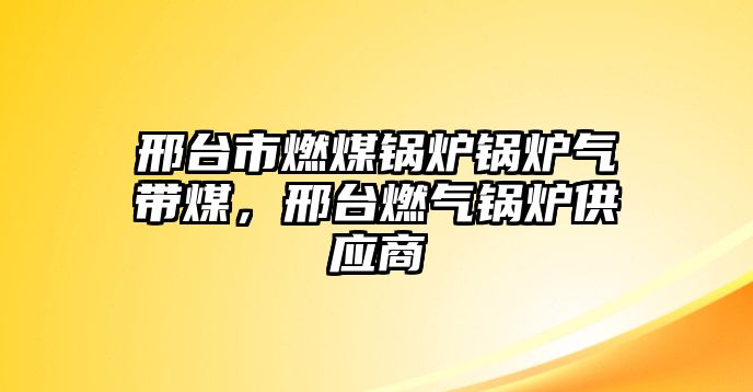 邢臺市燃煤鍋爐鍋爐氣帶煤，邢臺燃氣鍋爐供應商