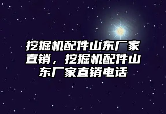 挖掘機配件山東廠家直銷，挖掘機配件山東廠家直銷電話