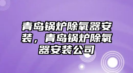 青島鍋爐除氧器安裝，青島鍋爐除氧器安裝公司