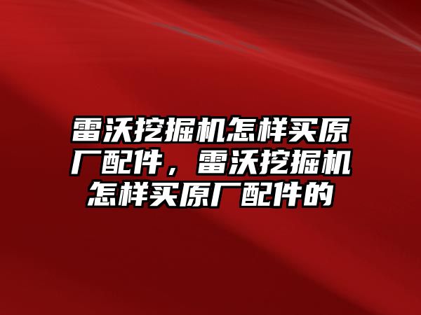 雷沃挖掘機(jī)怎樣買原廠配件，雷沃挖掘機(jī)怎樣買原廠配件的