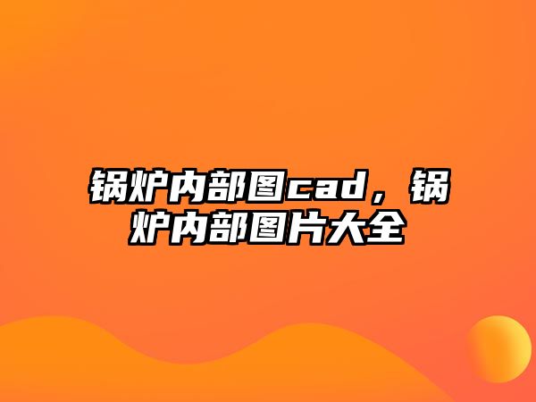 鍋爐內(nèi)部圖cad，鍋爐內(nèi)部圖片大全