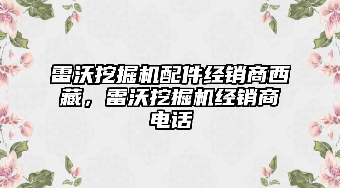 雷沃挖掘機配件經(jīng)銷商西藏，雷沃挖掘機經(jīng)銷商電話