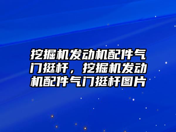 挖掘機發(fā)動機配件氣門挺桿，挖掘機發(fā)動機配件氣門挺桿圖片