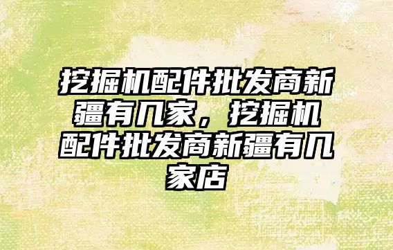 挖掘機配件批發(fā)商新疆有幾家，挖掘機配件批發(fā)商新疆有幾家店