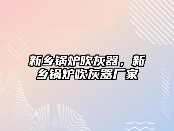 新鄉(xiāng)鍋爐吹灰器，新鄉(xiāng)鍋爐吹灰器廠家