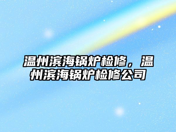 溫州濱海鍋爐檢修，溫州濱海鍋爐檢修公司