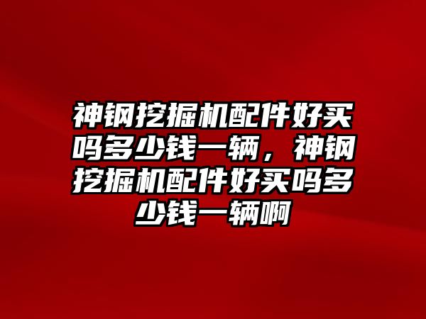 神鋼挖掘機配件好買嗎多少錢一輛，神鋼挖掘機配件好買嗎多少錢一輛啊