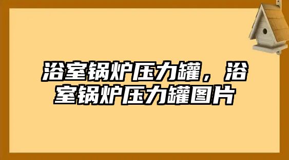 浴室鍋爐壓力罐，浴室鍋爐壓力罐圖片