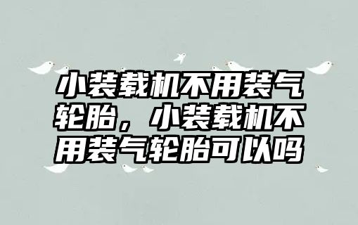 小裝載機不用裝氣輪胎，小裝載機不用裝氣輪胎可以嗎